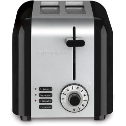 Cuisinart Stainless Steel Black 2-Slice Toaster