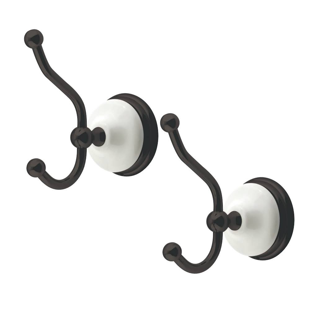 Kingston Brass Bak1117orb Victorian 2 Piece Robe Hook Oil Rubbed Bronze
