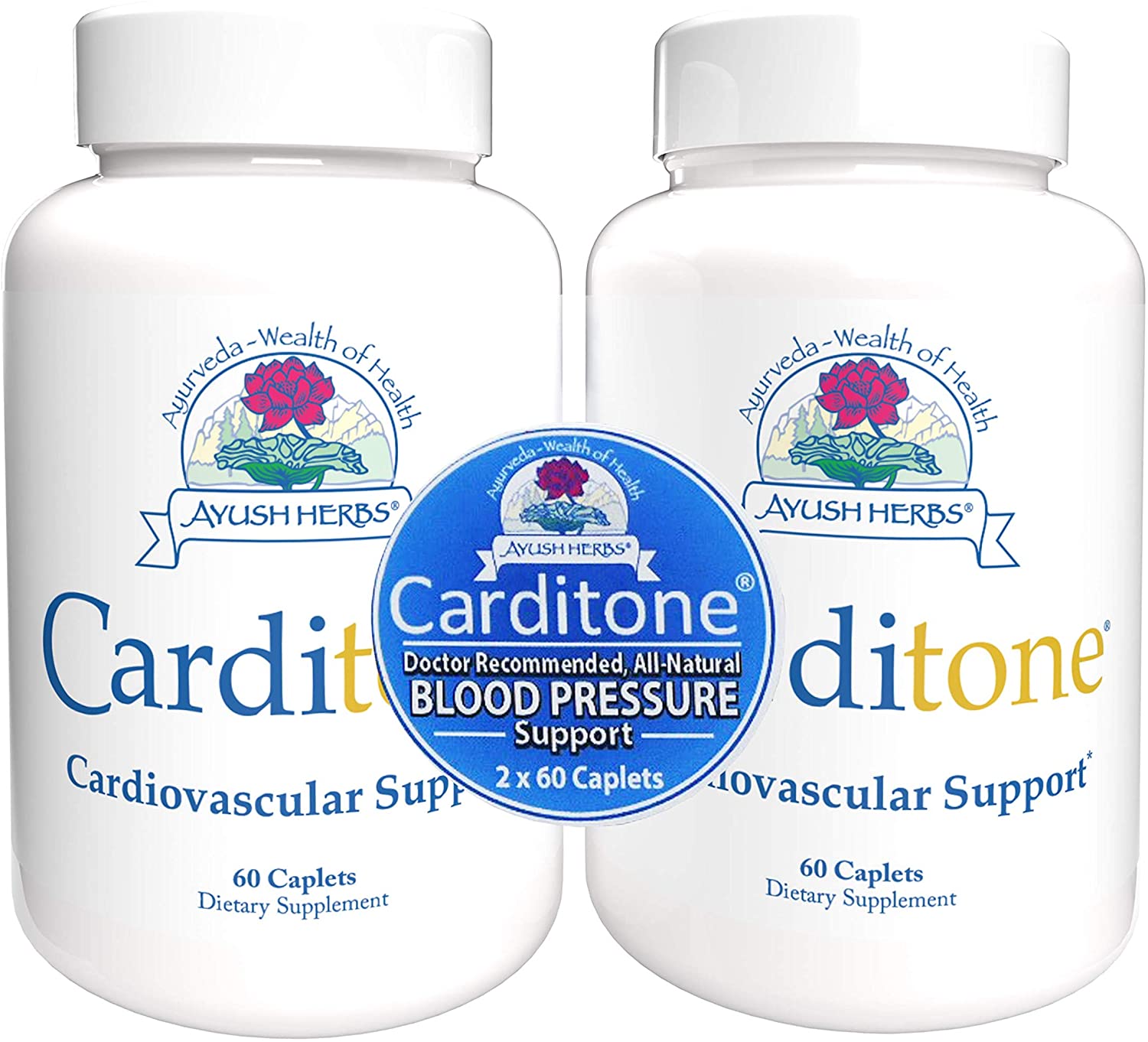 Ayush Herbs Carditone, Unbeatable Blood Pressure and Cardiovascular Support Herbal Supplement, 60 Tablets - Image 9